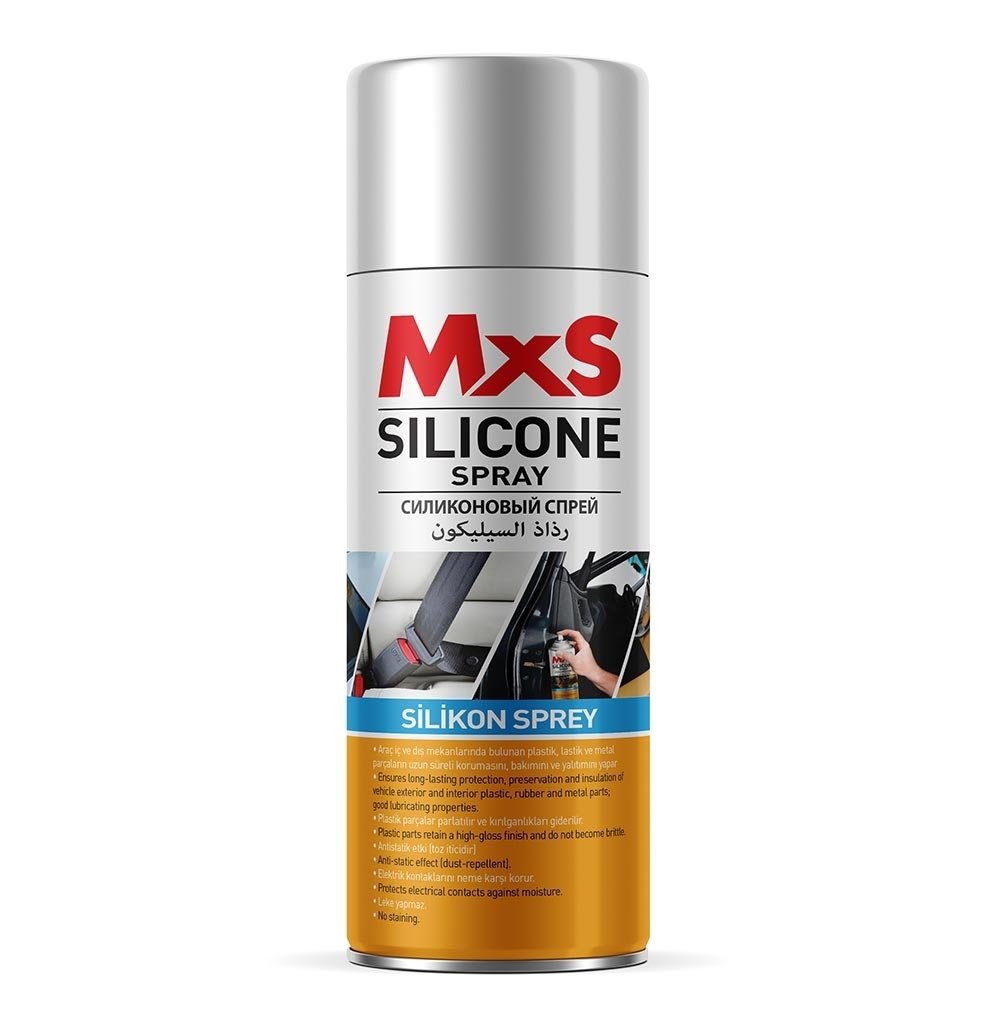MxS Silikon Sprey 400 ml 24 adet(1koli)