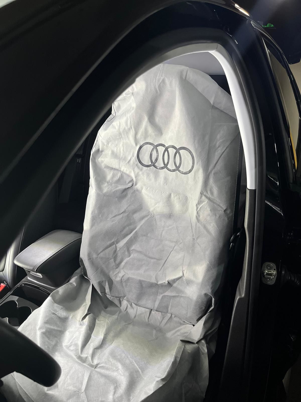 Koltuk Kılıfı Kumaş 2 Adetlik Takım Audi Baskılı