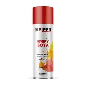 Helper Sprey Boya Parlak Kırmızı 3020 400 ML 12 adet (1 koli)