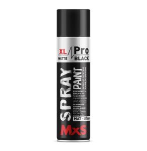 Sprey Boya Pro Seri 500 ML Mat Siyah 12 Adet