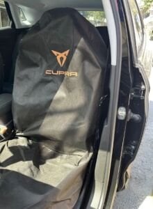 Koltuk Kılıfı Kumaş 2 Adetlik Takım Cupra Baskılı