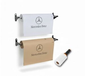 Mercedes Baskılı Oto Servis Araç Koruma Paketi Seti